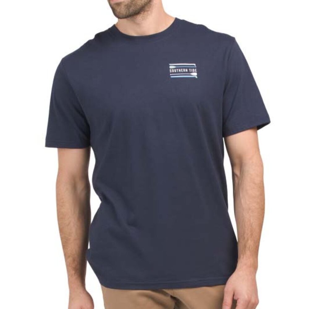 NWT Southern Tide Men's Paddle Away Short Sleeve Tee Shirt Medium M